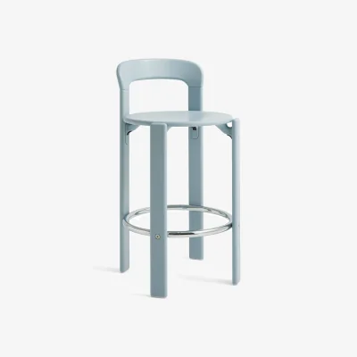 Nordic Nest HAY Rey bar stool low 65 cm Slate blue