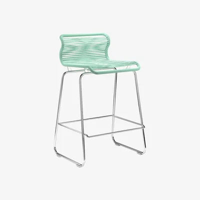 Nordic Nest Montana Panton One kitchen barstool Marylinn stainless steel