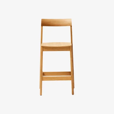 Nordic Nest Form & Refine Blueprint bar stool Oak 65 cm