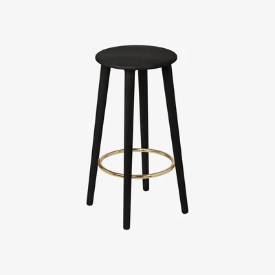Nordic Nest Umage The Socialite Counter bar stool 67.5 cm Black oak