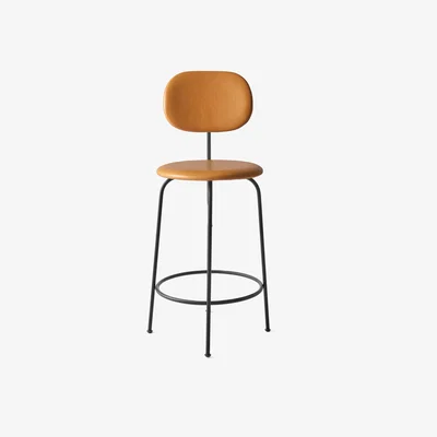 Nordic Nest Audo Copenhagen Afteroom plus barstool leather upholstery 63.5 cm Dakar 0250