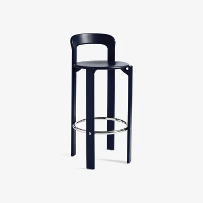 Nordic Nest HAY Rey bar stool 75 cm Deep blue
