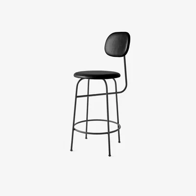 Nordic Nest Audo Copenhagen Afteroom plus barstool leather upholstery 63.5 cm Dakar 0842