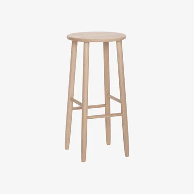 Nordic Nest Hübsch Acorn barstool Oak