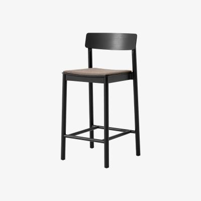 Nordic Nest &Tradition Betty TK14 Counter Chair 65 cm Fuse 0351-black laquered ash