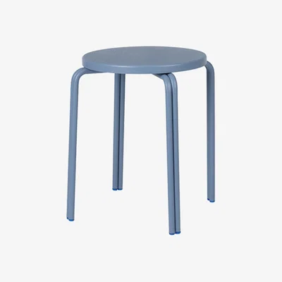 Olivia's Broste Copenhagen Oda Bar Stool Blue