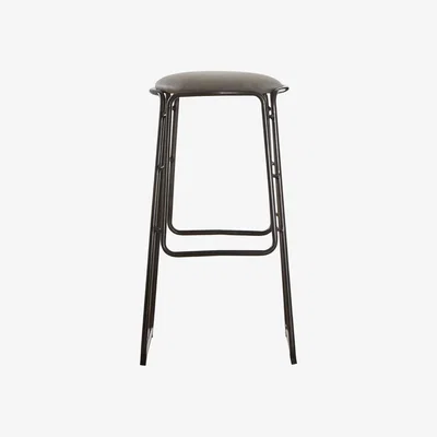 Olivia's Olivia's Soft Industrial Collection - Daria Bar Stool in Ash Grey