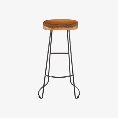 Olivia's Olivia's Nicole Bar Stool Acacia Wood | Outlet