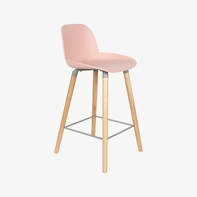 Olivia's Zuiver Albert Kuip Bar Stool Old Pink / Old Pink / Large