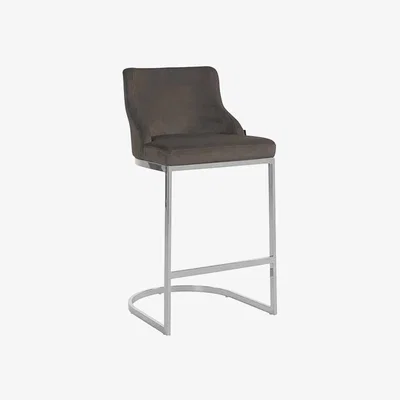 Olivia's Richmond Bolton Grey Bar Stool | Outlet