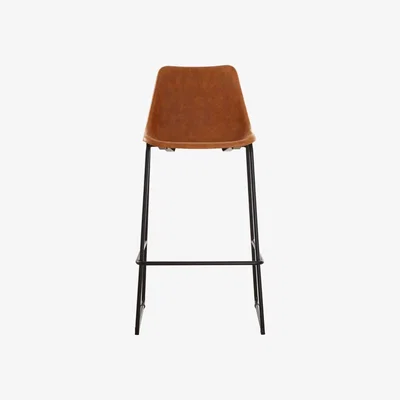 Olivia's Olivia's Soft Industrial Collection - Dala Bar Stool in Camel