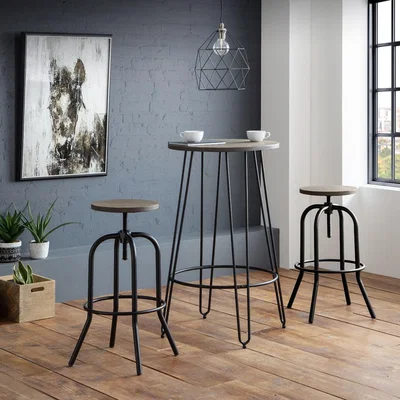 Olivia's Olivia's Soho Industrial Stool in Black