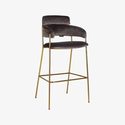 Olivia's Richmond Angelica Quartz Stone Bar Stool