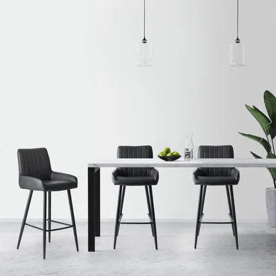 Olivia's Olivia's Loft Barstool in Antique Black
