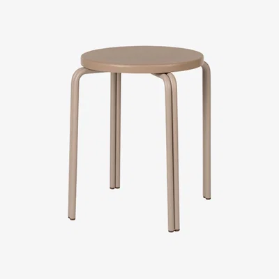 Olivia's Broste Copenhagen Oda Bar Stool Grey Beige