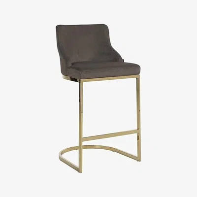 Olivia's Richmond Bolton Quartz Stone Bar Stool