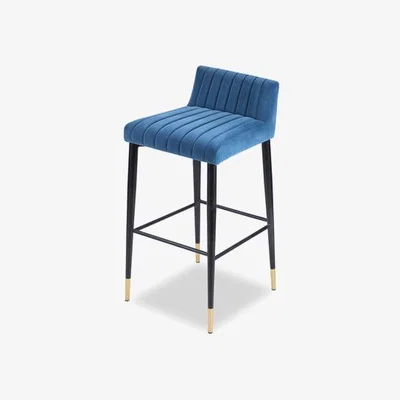 Olivia's Liang & Eimil Coltane Toscana Polar Blue Bar Stool