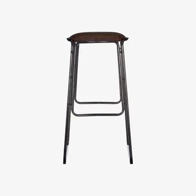 Olivia's Olivia's Soft Industrial Collection - Daria Bar Stool in Mocha
