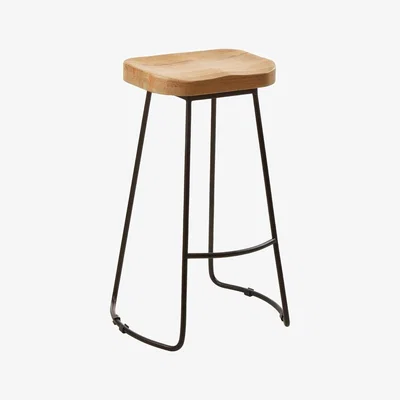 Olivia's Olivia's Bar Stool Lucas Grey Oak / Grey Oak