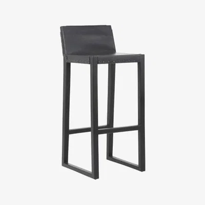 Olivia's Olivia's Kendall Black Bar Stool