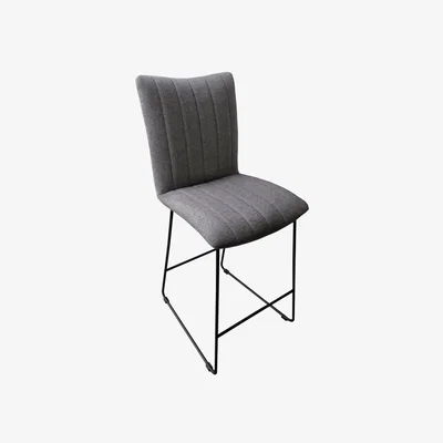 Downtown Elan Bar Stool in Shadow Grey