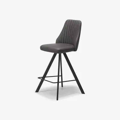 Downtown Kesterport Austin Counter Stool In Dark Grey