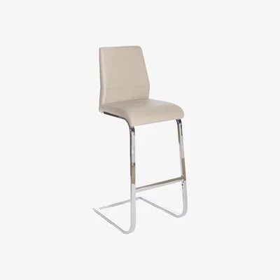 Downtown Seattle Taupe Bar Stool
