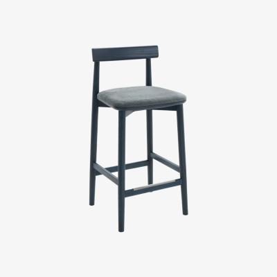 Downtown Ercol Upholstered Lara Counter Stool With Back 65cm - Fabric Grade U
