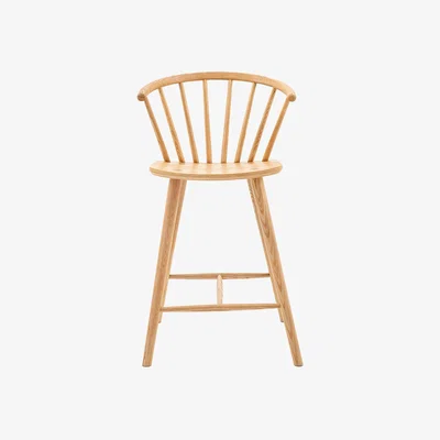 Perch and Parrow Whittle Barstool in Natural