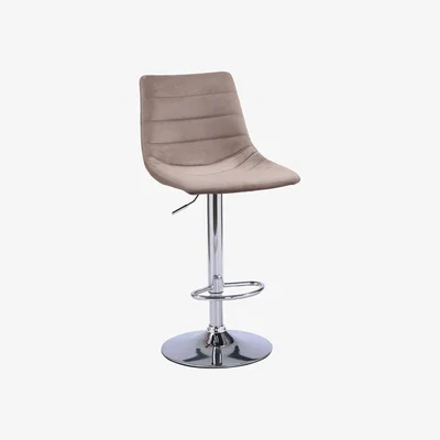 The Range Brooke Barstool-Mink - Mink