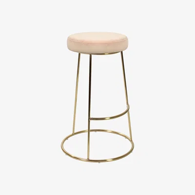 The Range Set of 2 Opera Bar Stools - Vintage Pink