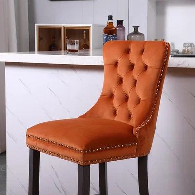 The Range Adrianna Barstool - Orange