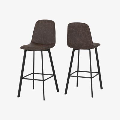 The Range Quebec Bar Chairs - brown