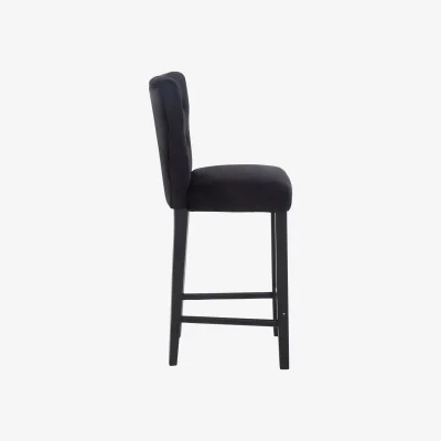 The Range Decatour Black Bar Stool - Black