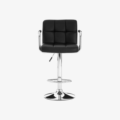 The Range Premier Housewares Starz Black Leather Effect Bar Chair - Black