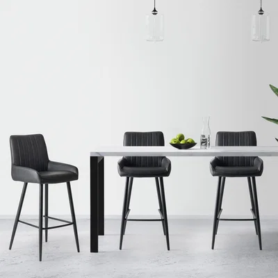 The Range Soho Barstool - Antique Black