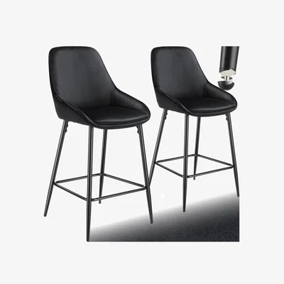 The Range Siera Padded Bar Stool with Backrest - Back / 2