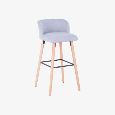 The Range Alphason Claremont Bar Stool - Grey