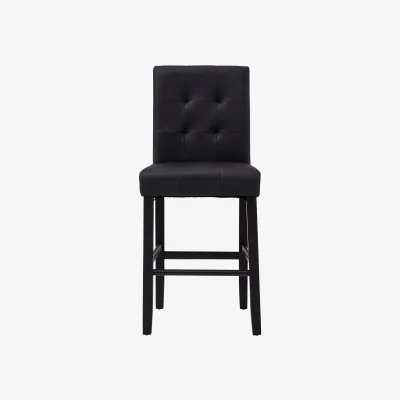 The Range Regents Park Bar Chair - Black