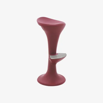 The Range Tramontina Pepe Stool - Burgundy