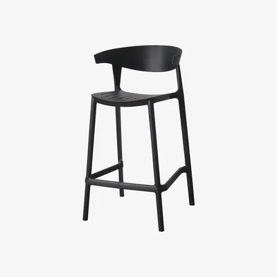 The Range Nova Bar Stool - Black