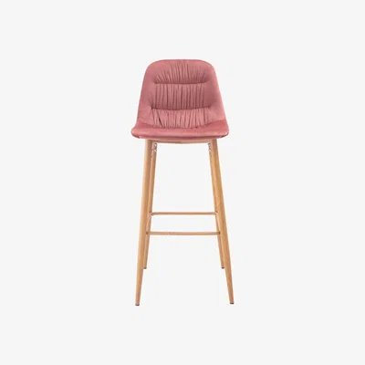 The Range Set of 2 Harper Barstools - Vintage Pink