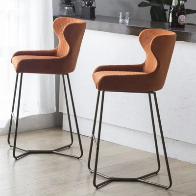 The Range Neptune Barstool - Neptune Orange