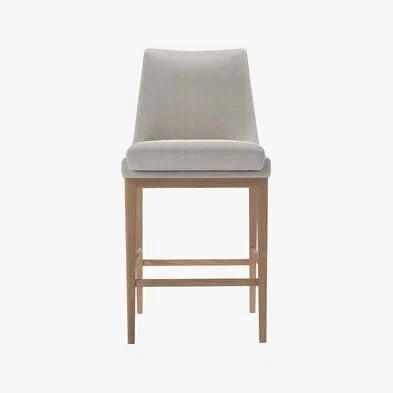 Sofa.com Basil Bar Stool in Clay House Herringbone Weave