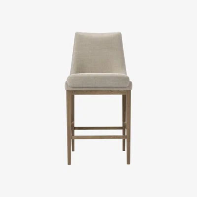 Sofa.com Basil Bar Stool in Jasmine Silky Jacquard Weave