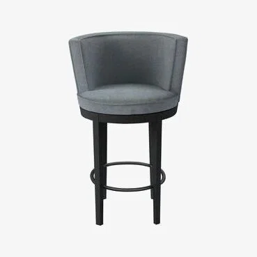 Sofa.com Margaux Bar Stool in Buttermere Baylee Viscose Linen