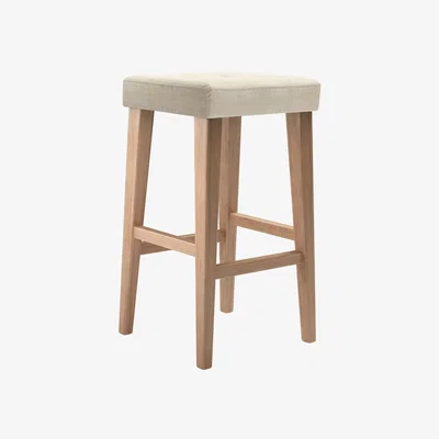 Sofa.com Buttons Bar Stool in Chantilly Aquaclean Clever Chenille