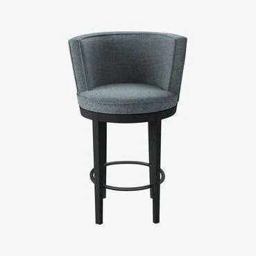 Sofa.com Margaux Bar Stool in Hydrangea Highland Tweed