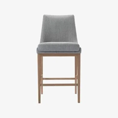 Sofa.com Basil Bar Stool in Goodwin Grey Sandgate