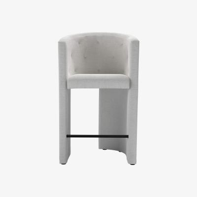Sofa.com Coco Bar Stool in Harbour Aquaclean Clever Velvet